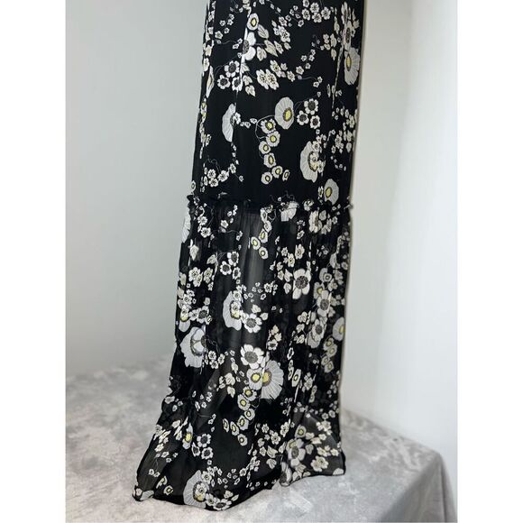 Vintage y2k Vertigo Paris Daisy Floral Maxi Tube Dress S - Picture 6 of 7
